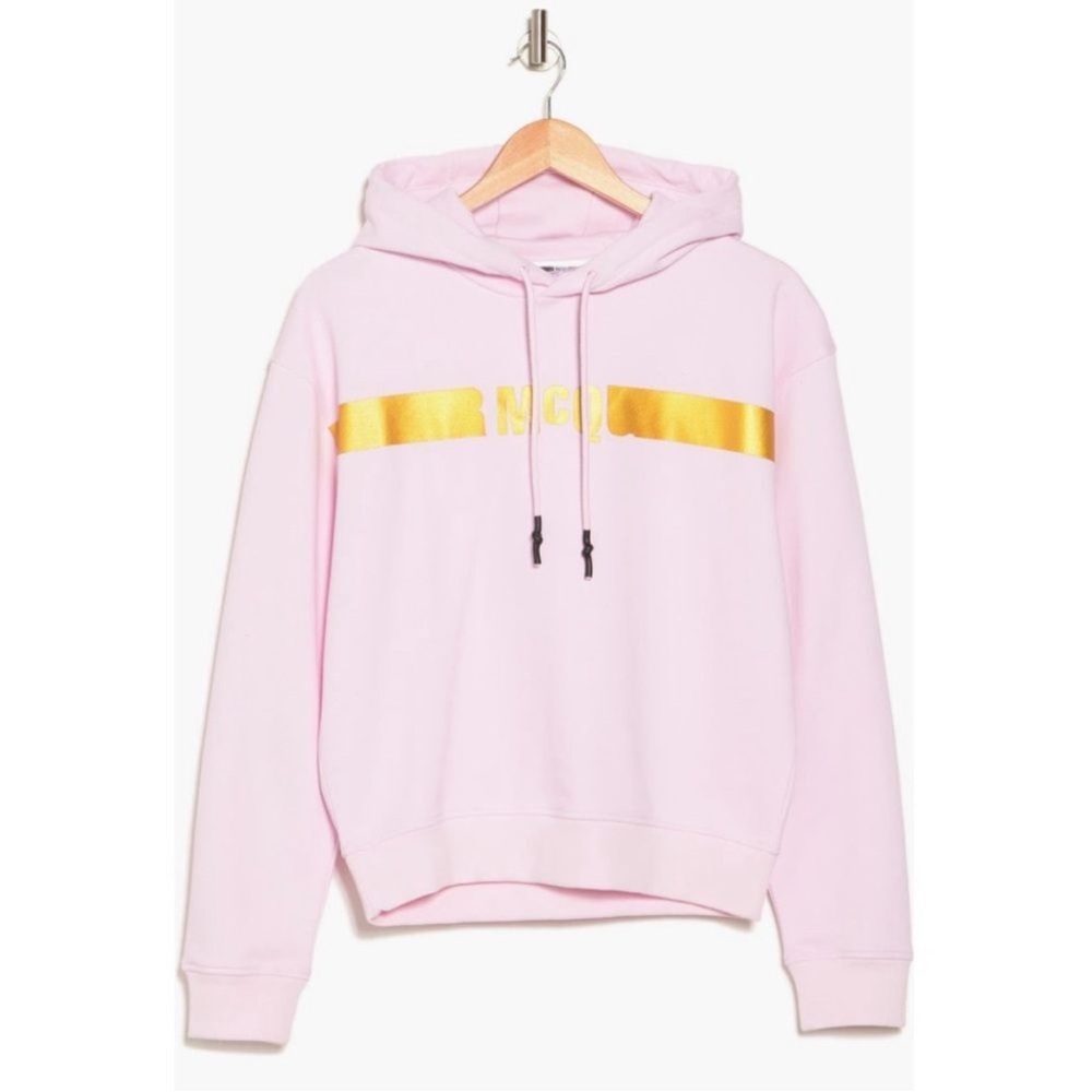 Alexander McQueen Pink and Gold Hoodie